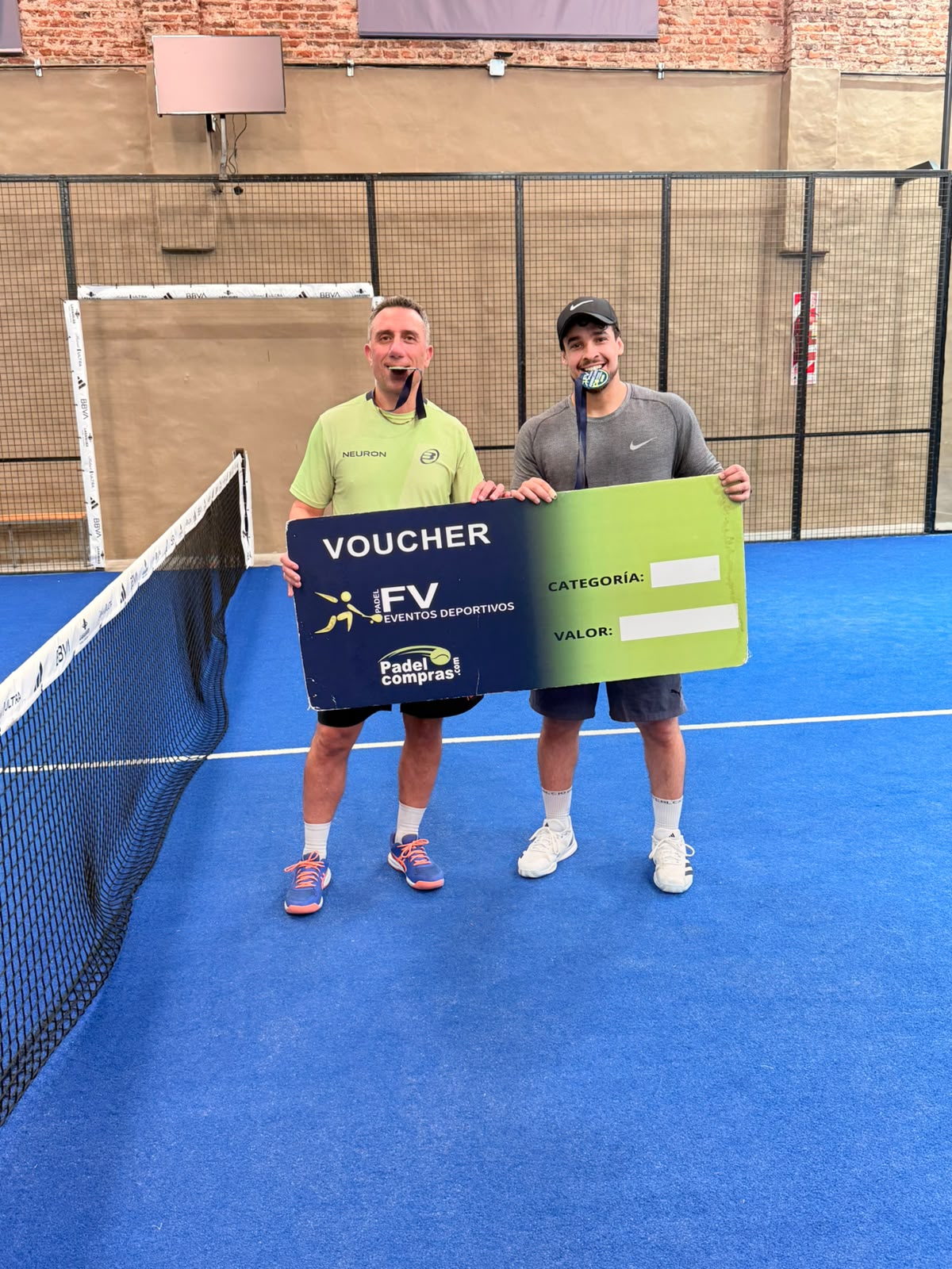 Campeones del torneo AMERICANO C6 LASAIGUES ALMAGRO DOMINGO 11/10